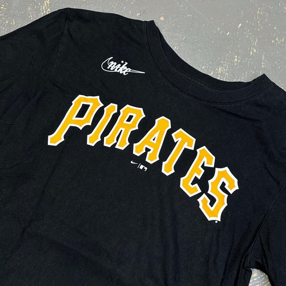 Nike Roberto Clemente Pittsburgh Pirates N199-00A Small MLB Jersey Tee Baseball - Picture 3 of 9